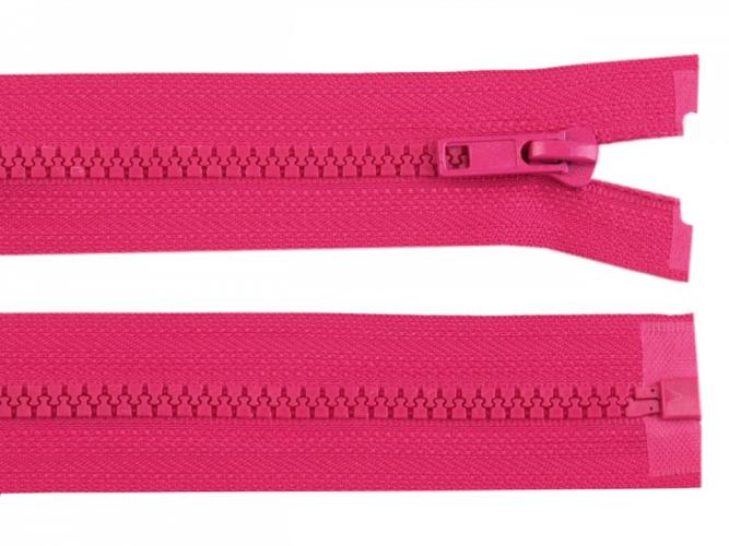 45 cm Reißverschluss pink teilbar